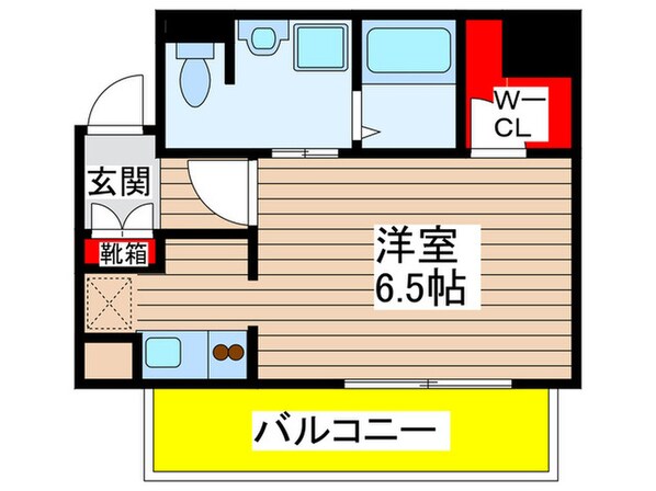 ライジングコート瑞穂通（805）の物件間取画像